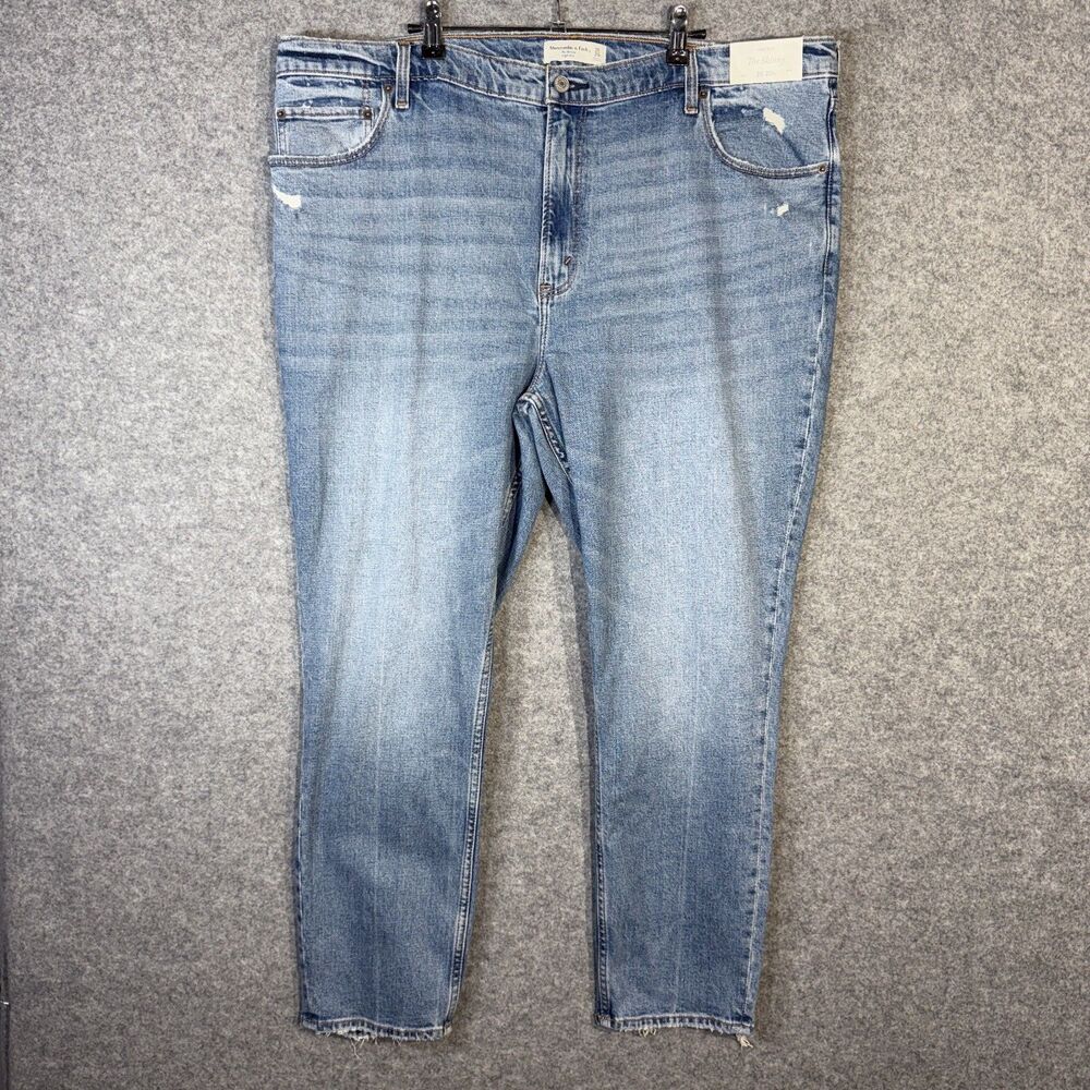 Abercrombie and Fitch Womens The Skinny High Rise Denim Jean Pants Sz 35 20R NEW